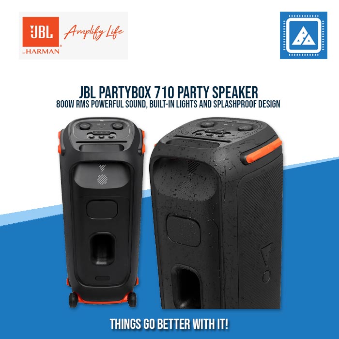 JBL PARTYBOX 710 PORTABLE BLUETOOTH SPEAKER (BLACK) JBL PARTYBOX 710 PORTABLE BLUETOOTH SPEAKER (BLACK)